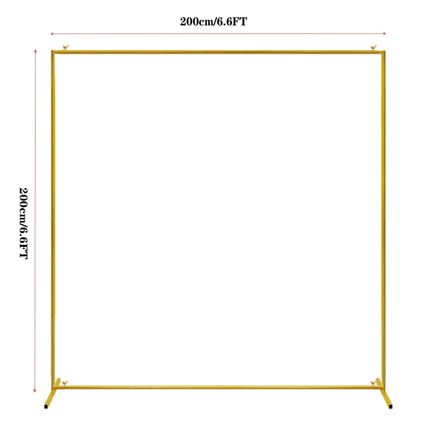 Gold Wedding Arches Square Bac – Confetti Balloon Set recenzja i cena